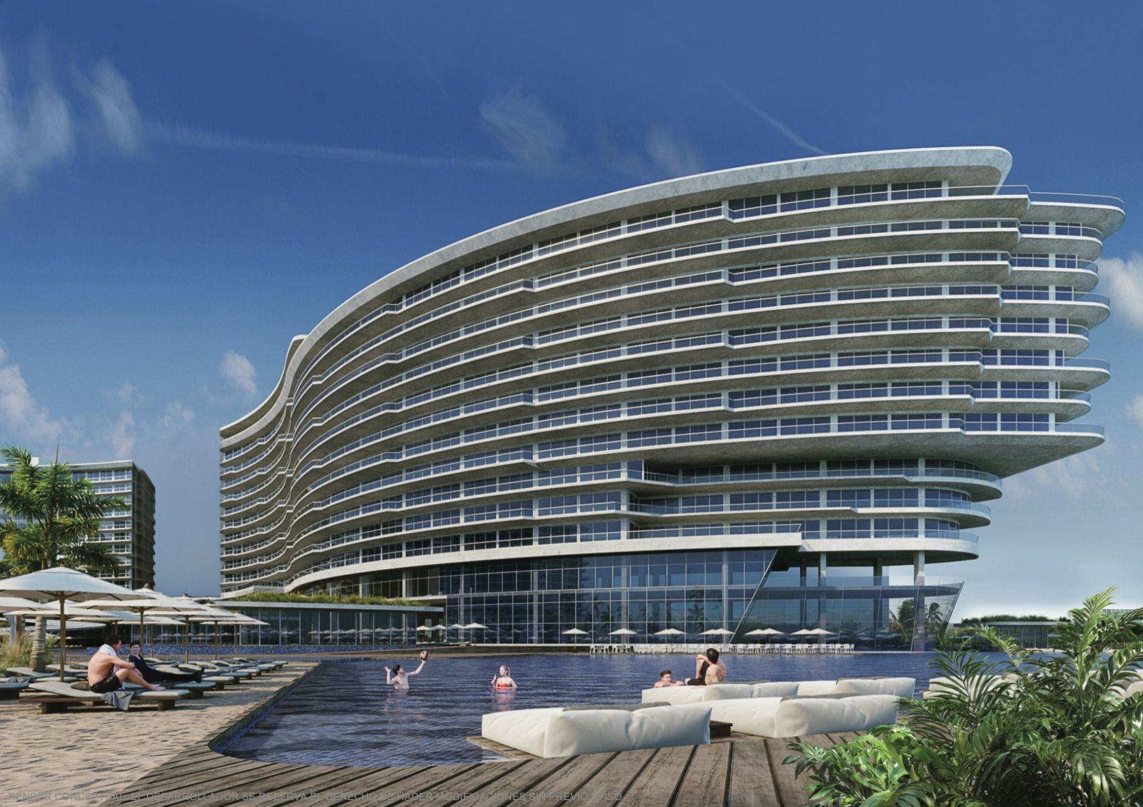 Interior de Bay View Grand at Grand Island, Zona Hotelera, Cancún