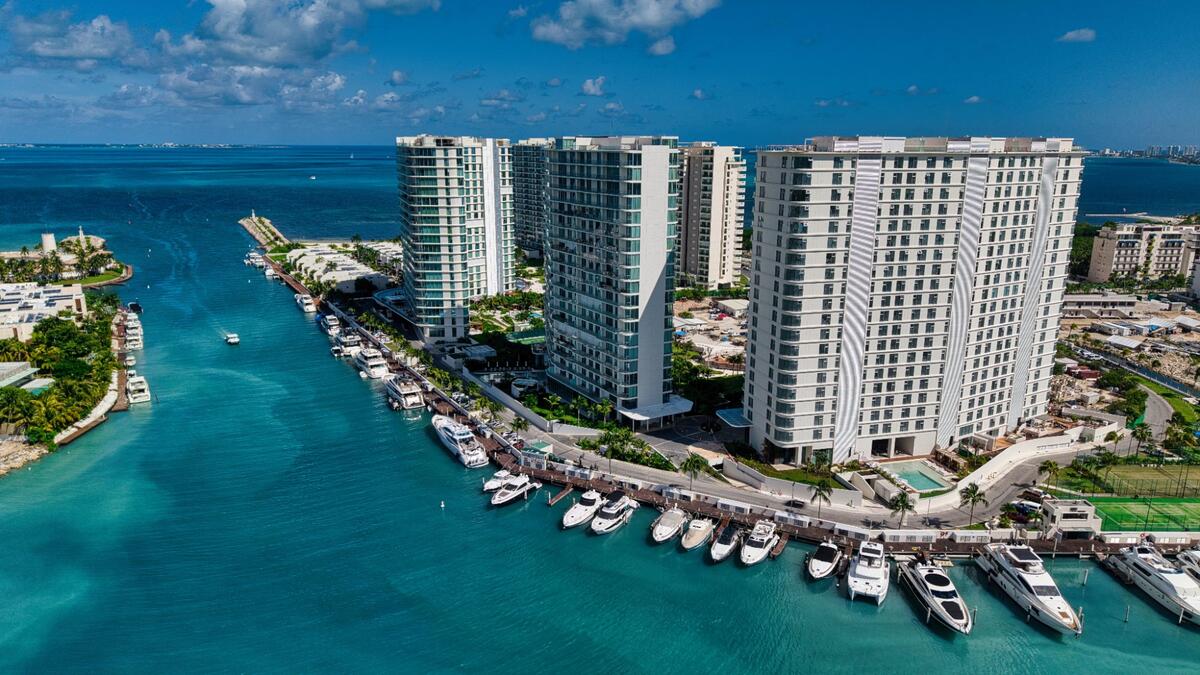 Propiedad de lujo frente al mar en Cancún